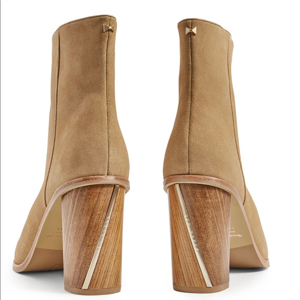 NEW TED BAKER Orbida suede boots size US 7/ EU 37.5